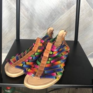 Costa Rican Rainbow Sandals